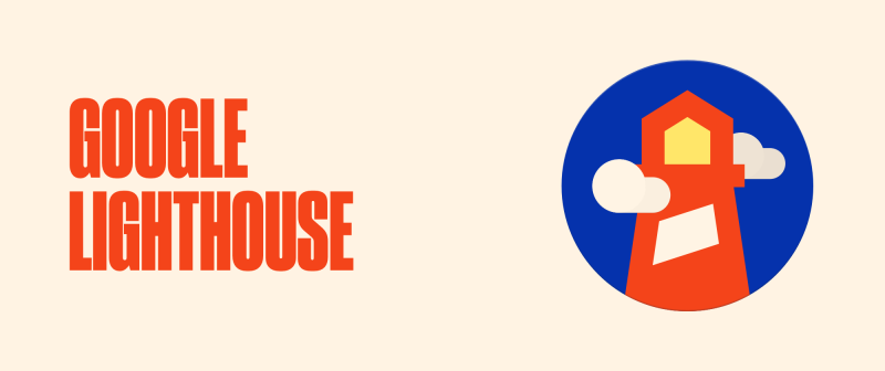 Google Lighthouse - logotip amb icona d'un far